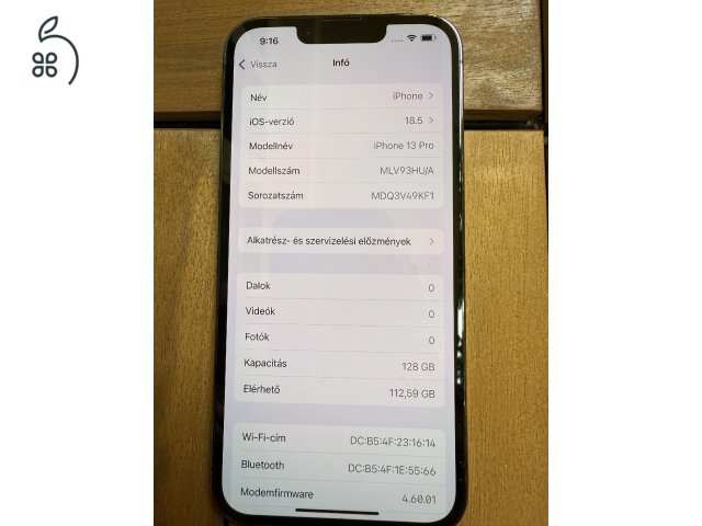 Iphone 13 pro 128 Gb Független!