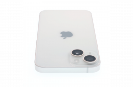 !! 1 ÉV GARANCIA !! Apple iPhone 14 128 GB Starlight. 100%