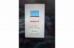 M2-es 13,6-os Air 100%-os gyári aksival