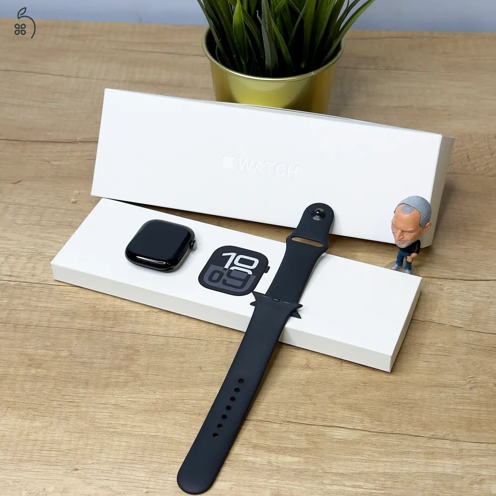 MacSzerez.com - Apple Watch S10 / 46mm / GPS / Kozmosz Fekete / Apple Garancia! 