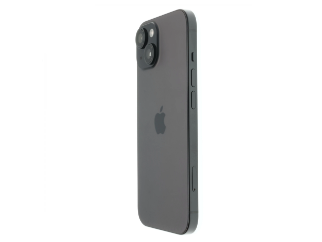 !! 1 ÉV GARANCIA !! Apple iPhone 15 128 GB Black 100%