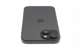 !! 1 ÉV GARANCIA !! Apple iPhone 15 128 GB Black 100%