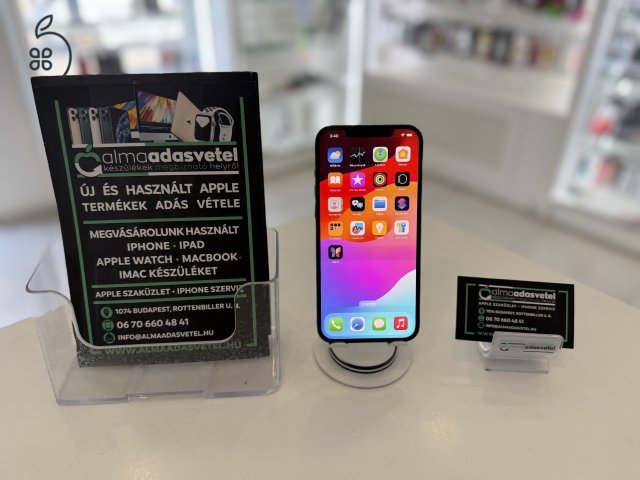 iPhone 12 Pro Max 128GB Yettel Újszerű/1 hónap gar./Akku 88%/p4297