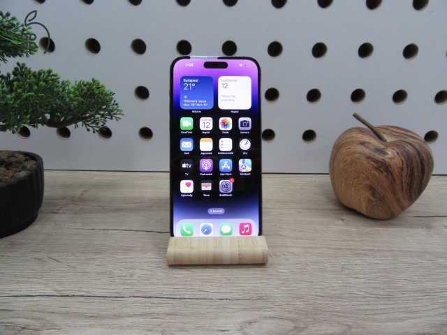 Apple iPhone 14 Pro Max - Purple - Használt, karcmentes