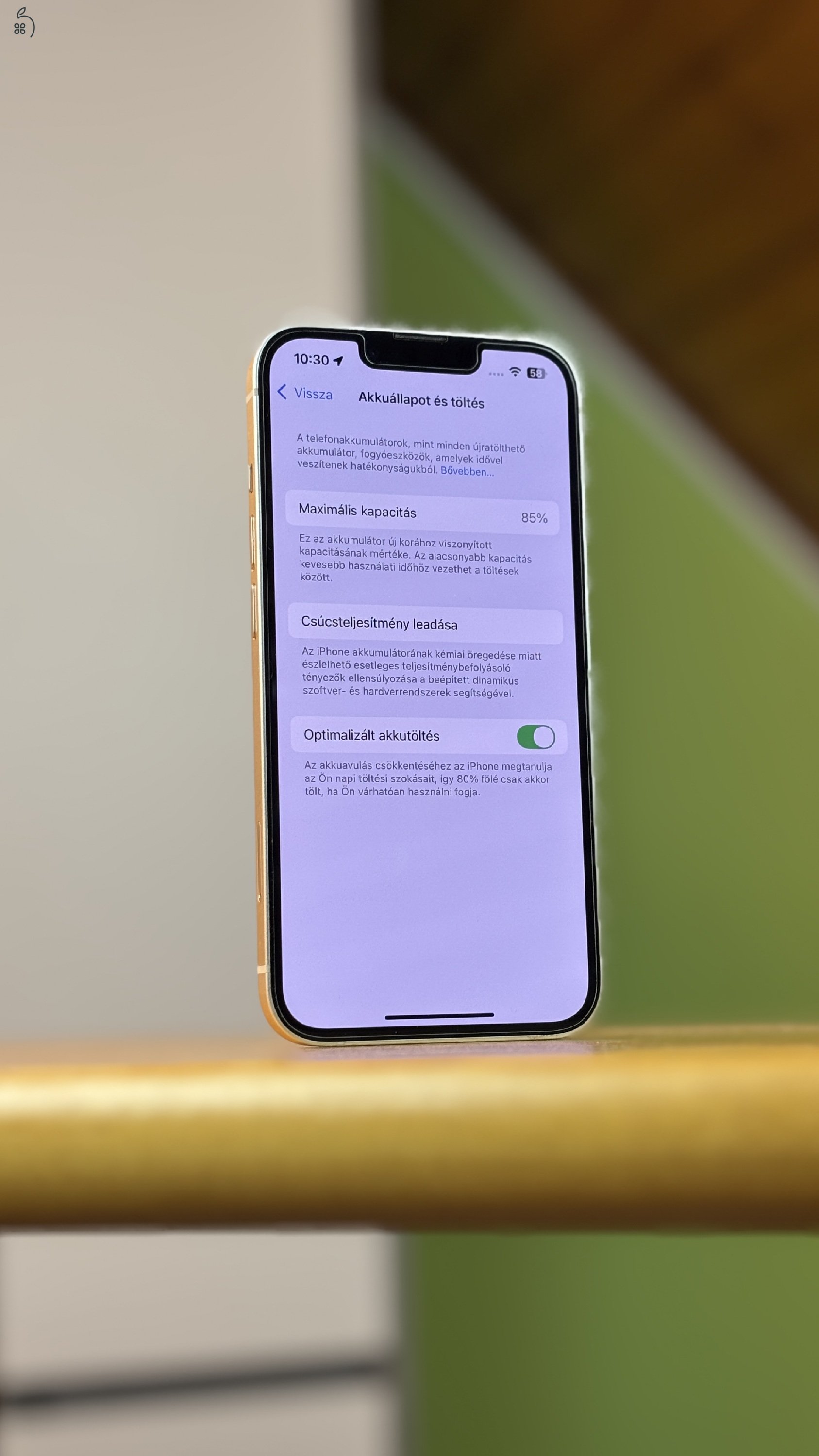 iPhone 13 128GB Újszerű Független