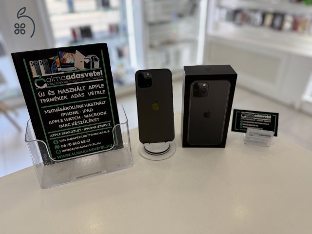 iPhone 11 Pro 64GB Független Újszerű/1-3 hónap gar./Akku 100%/p4301