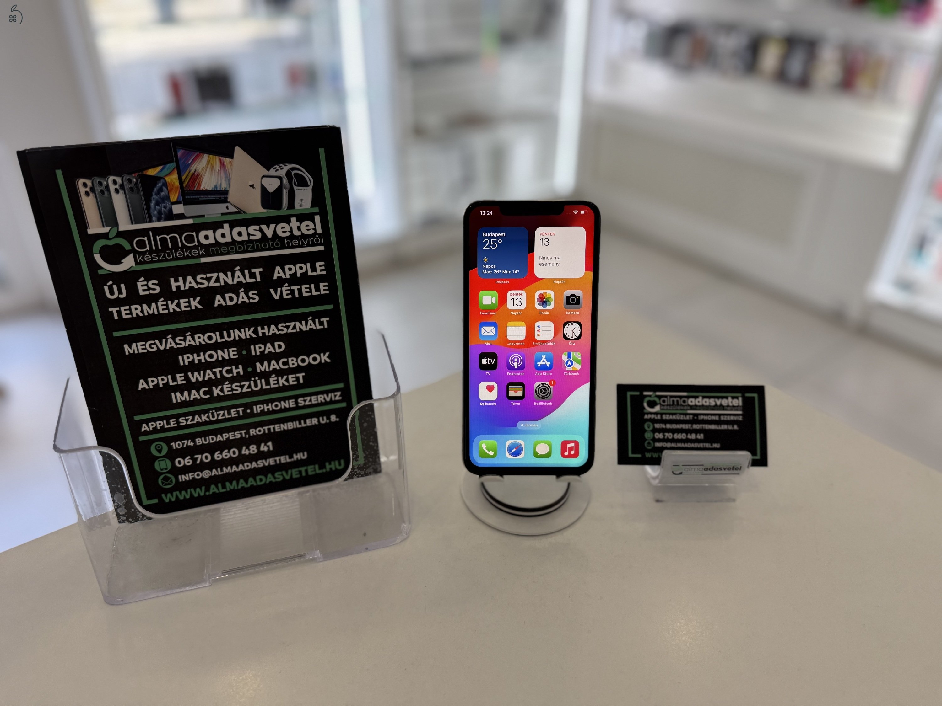 iPhone XS Max 64GB Független Újszerű/1 hónap gar./Akku 100%/p4303