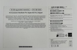 Macbook Pro M3 512 SSD/16GB RAM/16”Retina