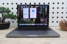  Apple Macbook Pro 14 M1 - 2021 - Használt, szép állapot - 1 Tb SSD 