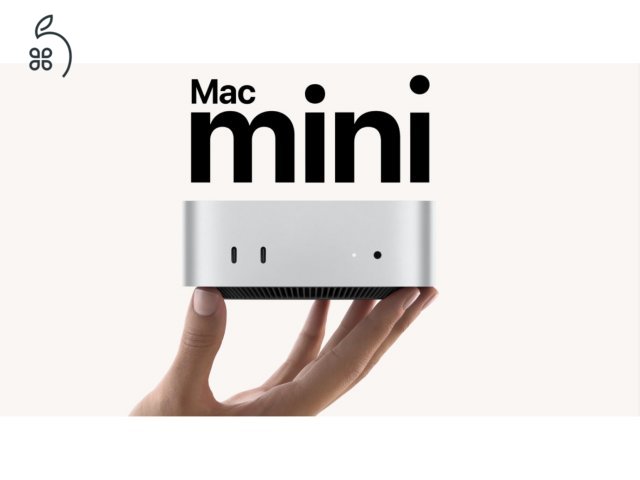 Mac mini M4 10/10 32GB/512GB SSD - (Érkezik!)