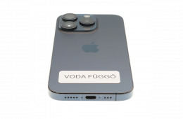 !! 1 ÉV GARANCIA !! Apple iPhone 15 Pro 256 GB Blue Titanium 90%