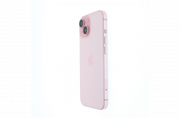 !! 1 ÉV GARANCIA !! Apple iPhone 15 128 GB Pink 100%