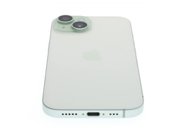 !! 1 ÉV GARANCIA !! Apple iPhone 15 128 GB Green 100%