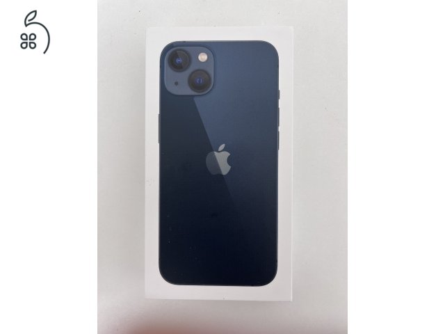 iPhone 13 Midnight 128GB új,bontatlan aktiválatlan,1-év garancia 