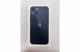 iPhone 13 Midnight 128GB új,bontatlan aktiválatlan,1-év garancia 