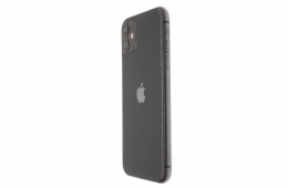 !! 1 ÉV GARANCIA !! Apple iPhone 11 64 GB Black 100%