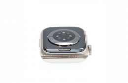 !! 1 ÉV GARANCIA !! Apple Watch Series 7 Starlight 85% Wifi+Cell 41mm
