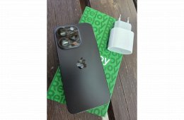 Újszerű iPhone 15 Pro - 100% akksi - garancia