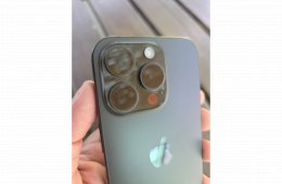Újszerű iPhone 15 Pro - 100% akksi - garancia