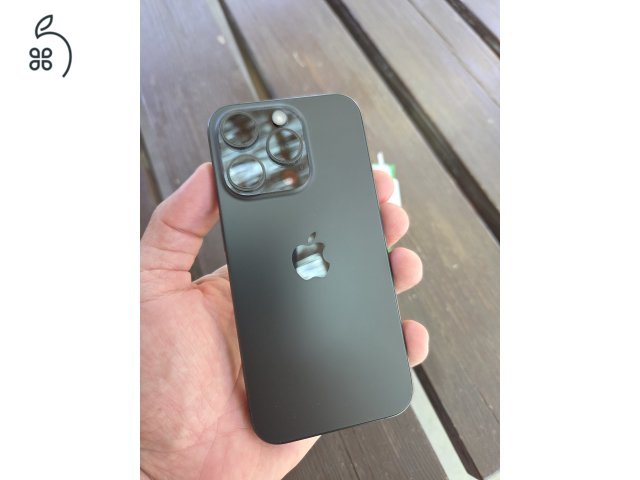Újszerű iPhone 15 Pro - 100% akksi - garancia