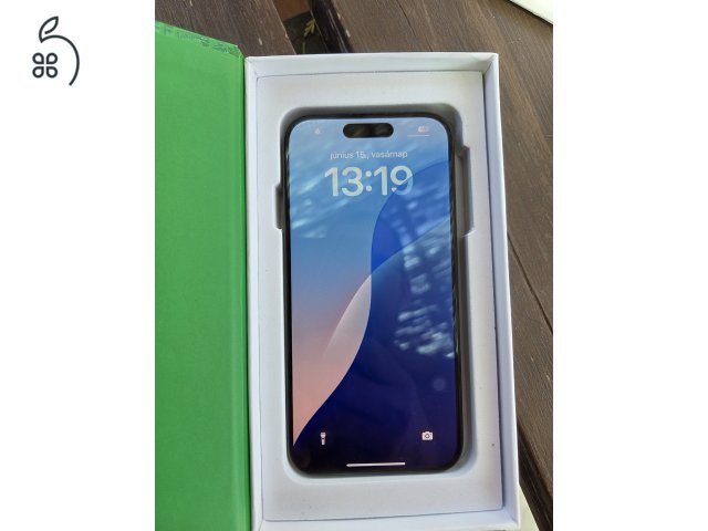 Újszerű iPhone 15 Pro - 100% akksi - garancia