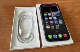 Apple Iphone 16, fekete, 128Gb, 1 hónapos! 3 év garancia (MediaMarkt)