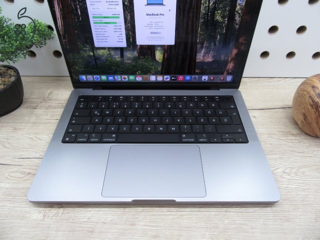 Apple Macbook Pro 14 M1 - 2021 - Használt, karcmentes - 1 Tb SSD