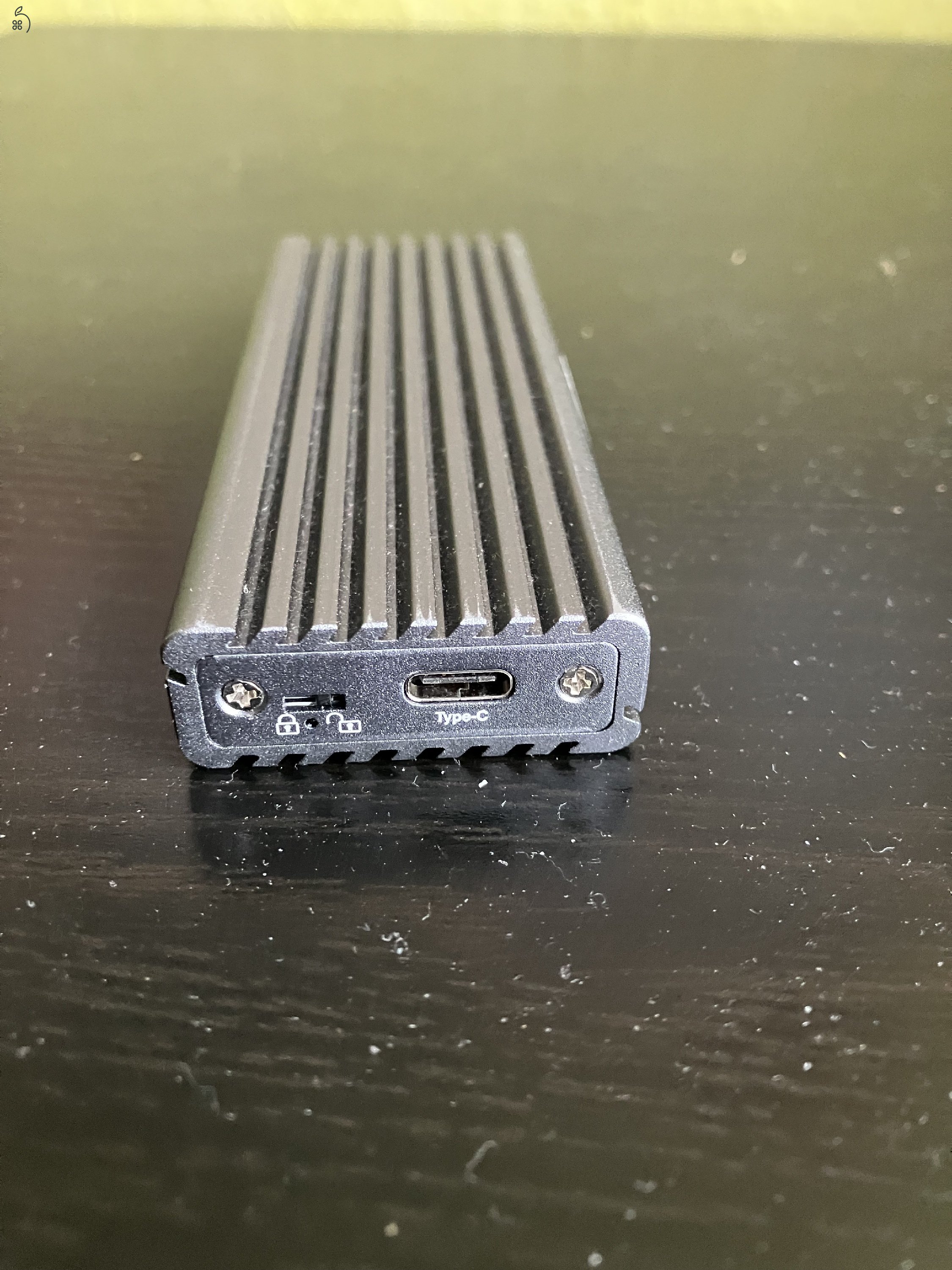 Raidsonic ICY BOX IB-1817 M2 SSD külső ház (M.2 2242/2260/2280, NVMe, USB 3.1 Type-C