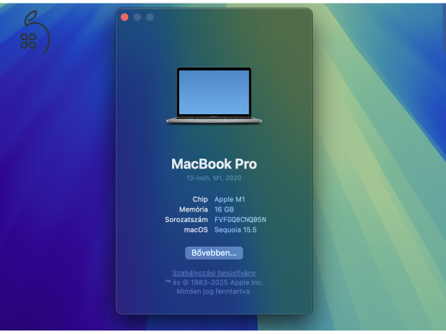 SÜRGŐSEN ELADÓ MacBook Pro 13