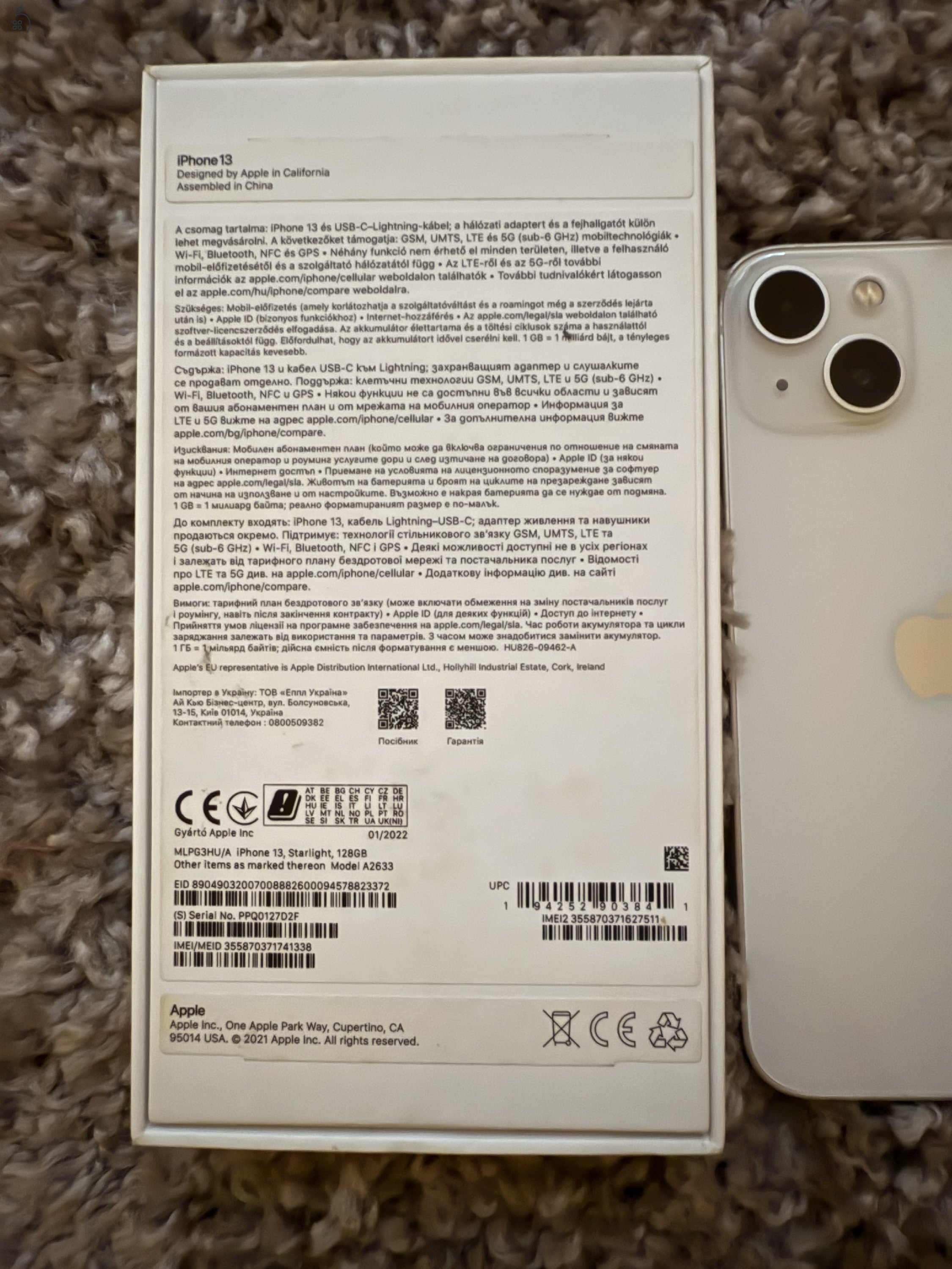 iPhone 13, 128 GB