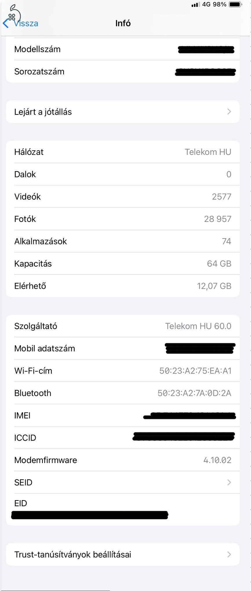 Apple Ipad Air 5.gen (64gb) Wi-Fi+cellular
