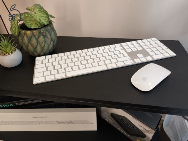 Apple Numeric Magic Keyboard - Magyar és Magic mouse 2. gen. 