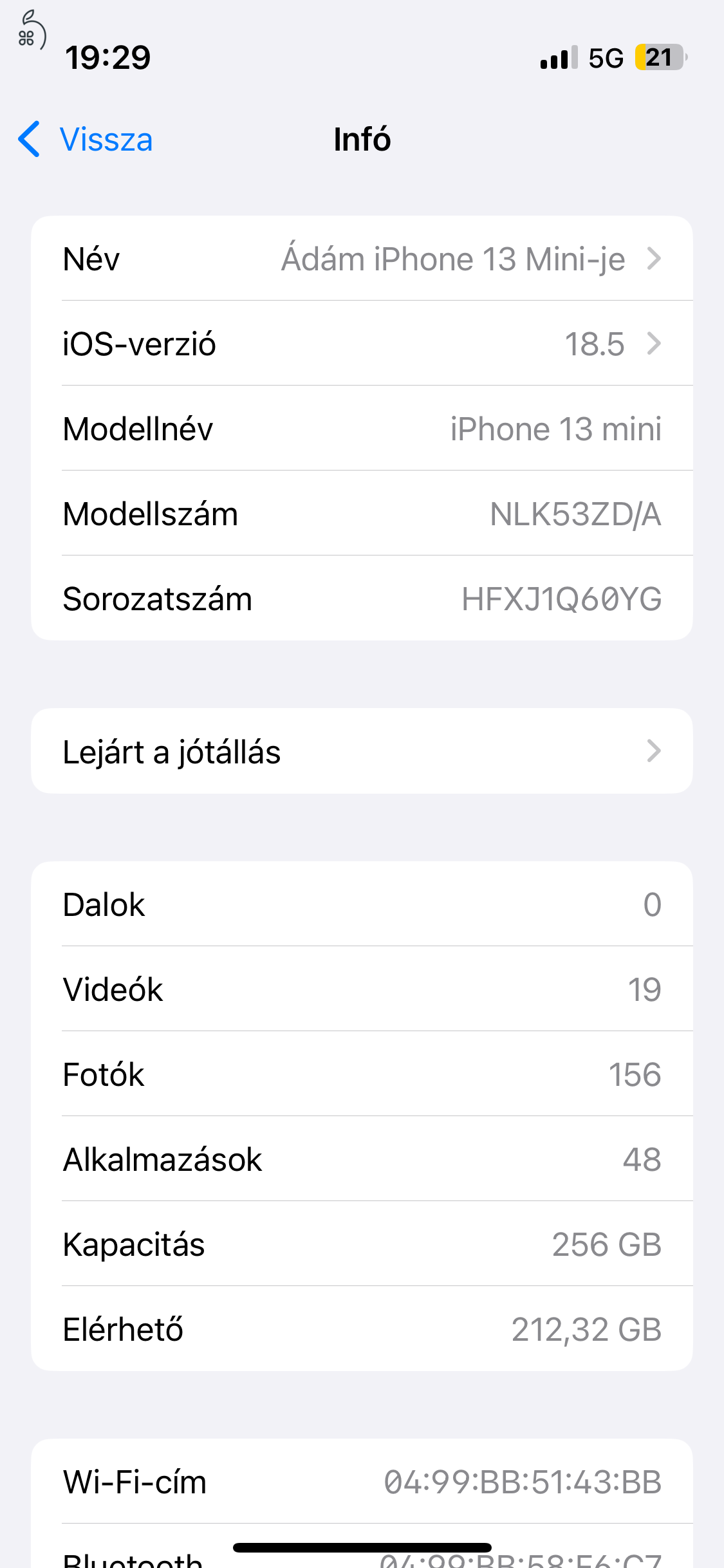 iPhone 13 Mini 256Gb Midnight 