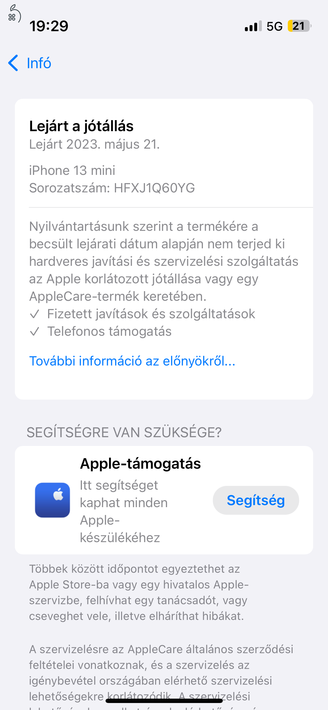 iPhone 13 Mini 256Gb Midnight 