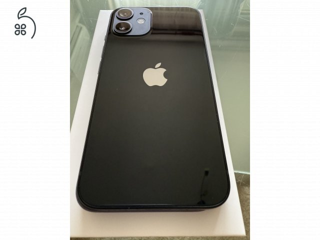 Eladó Iphone 12 mini 64gb fekete, kitűnő állapot!