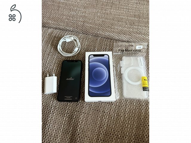 Eladó Iphone 12 mini 64gb fekete, kitűnő állapot!