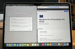 MacBook Air M3 GARANCIÁLIS 16 GB RAM