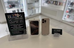iPhone 16 Pro 128GB Független Hibátlan/2028.06.11.Gar./Akku 100%/p4304