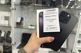 iPhone 16 Pro 256GB független fekete titán Apple jótállással (47) iSzerelés.hu