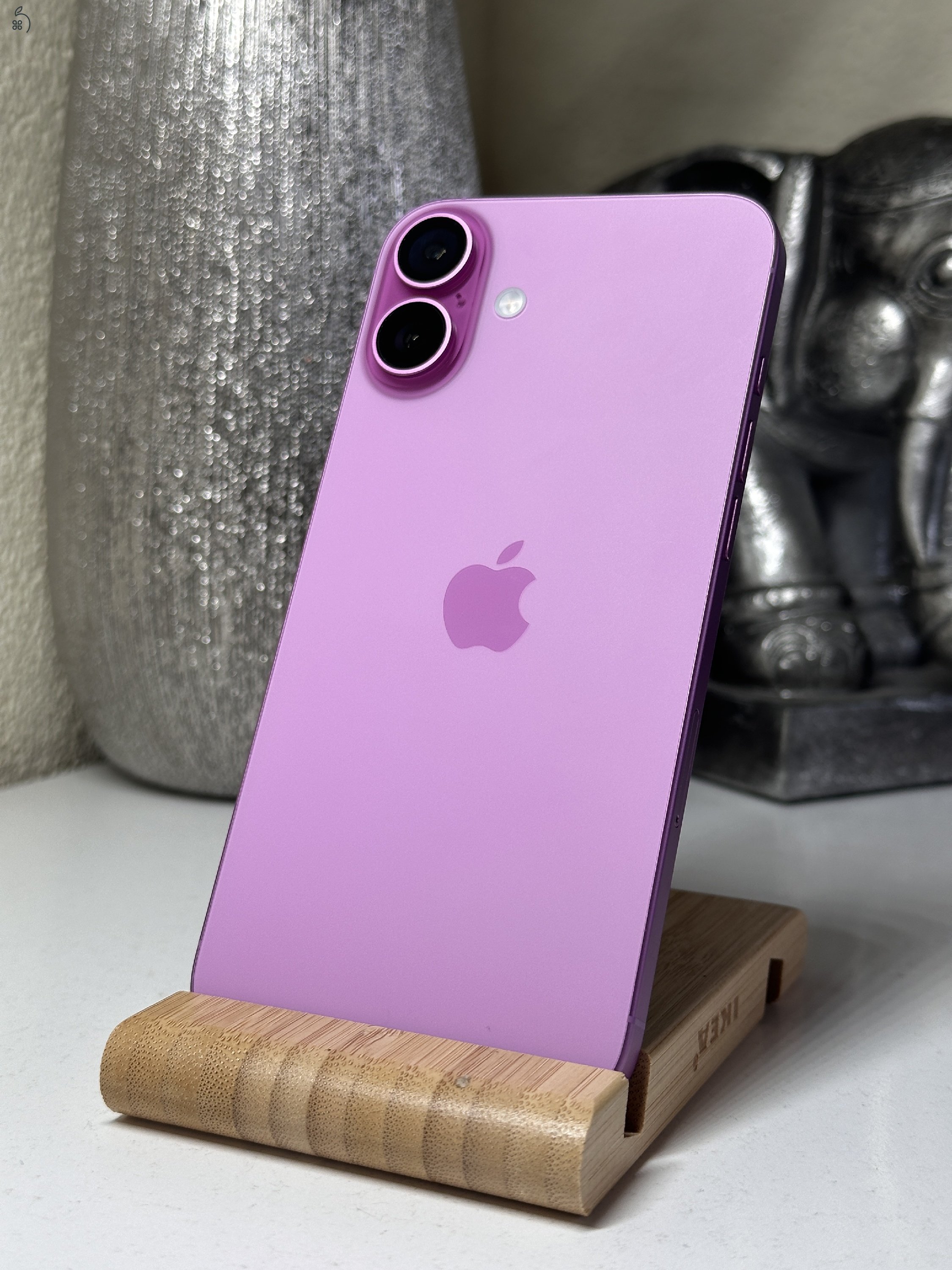  iPhone 16 Plus 256GB Rózsaszín, Független - Garancia, Számla 