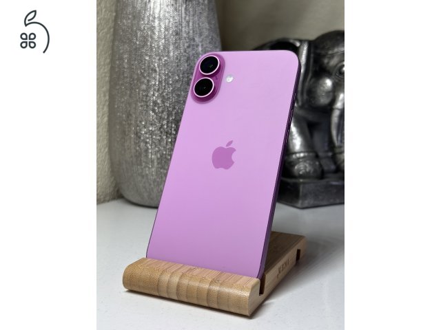  iPhone 16 Plus 256GB Rózsaszín, Független - Garancia, Számla 