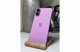  iPhone 16 Plus 256GB Rózsaszín, Független - Garancia, Számla 