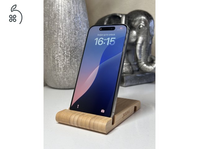  iPhone 15 Pro 128GB Szürke, Független - Garancia, Számla 