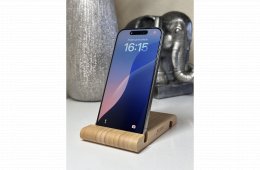  iPhone 15 Pro 128GB Szürke, Független - Garancia, Számla 