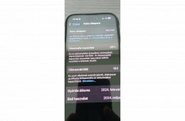 	iPhone 15 Pro 256GB újszerű még 2 év garanciával eladó