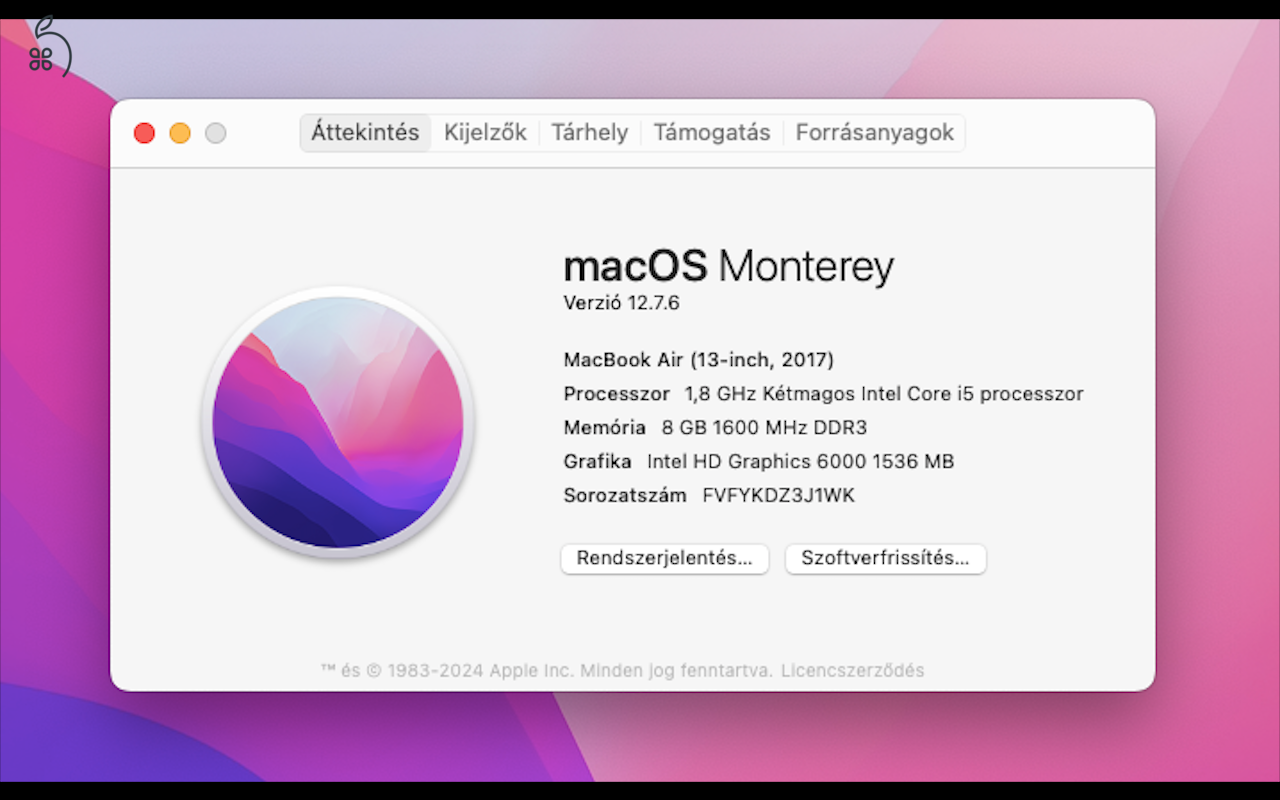 Apple MacBook Air 2017