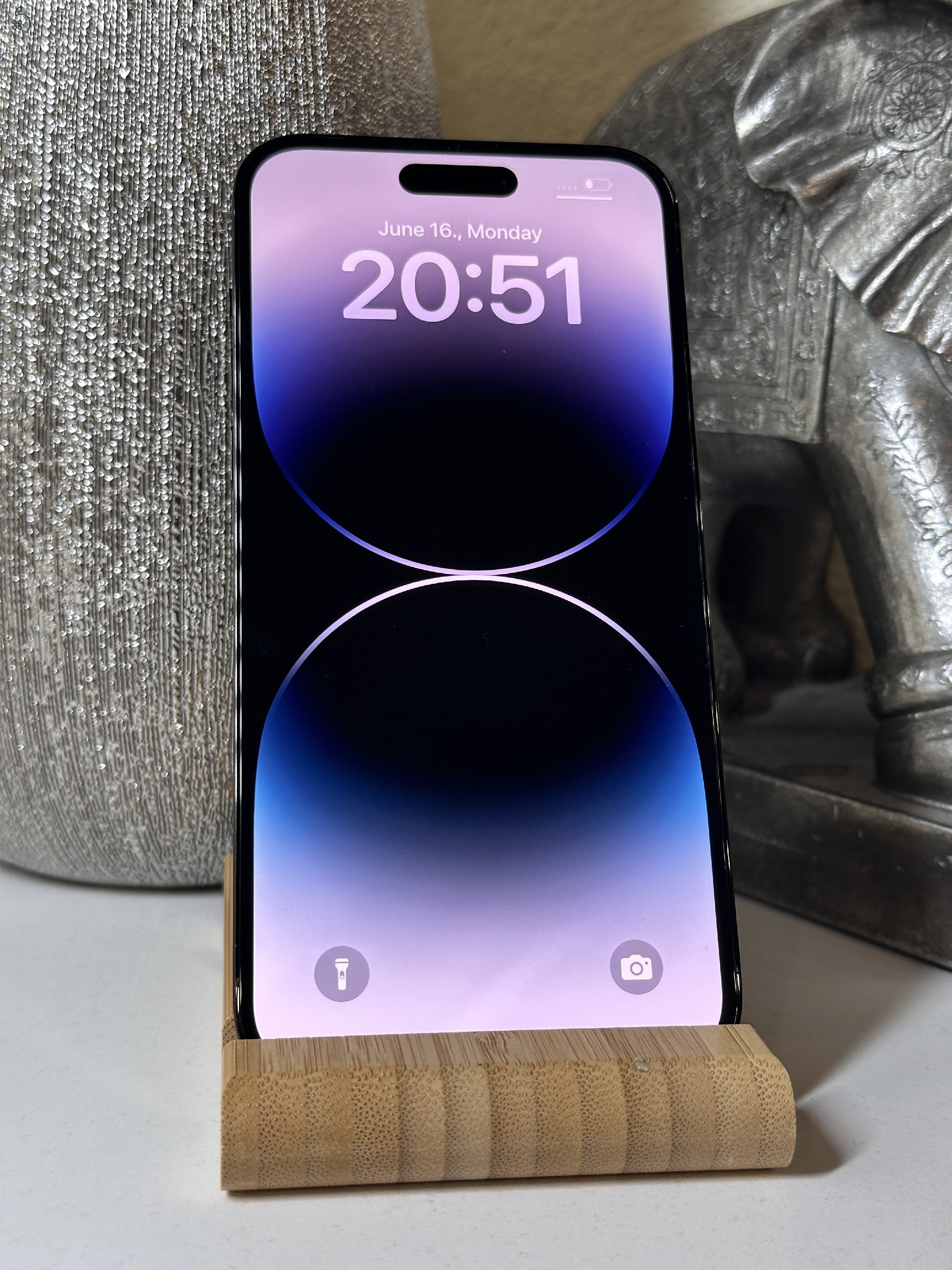  iPhone 14 Pro Max 128GB Fekete, Független - Garancia, Számla 