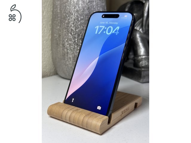 iPhone 15 Pro 128GB Kék, Független - Garancia, Számla