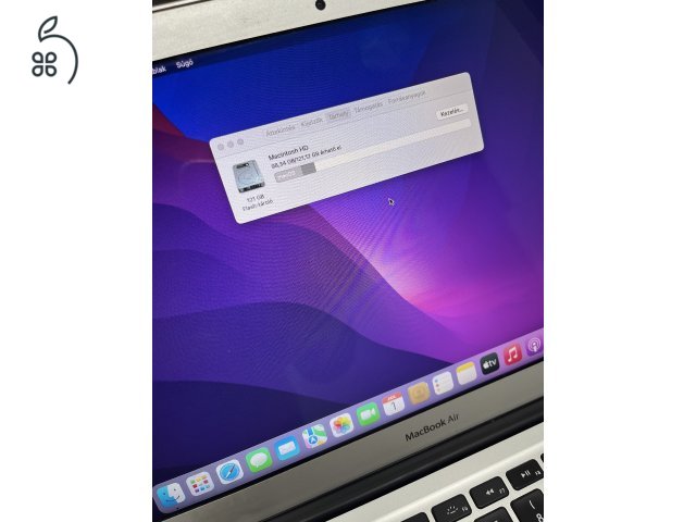 MacBook Air 2017 (Magyar billentyűzettel)