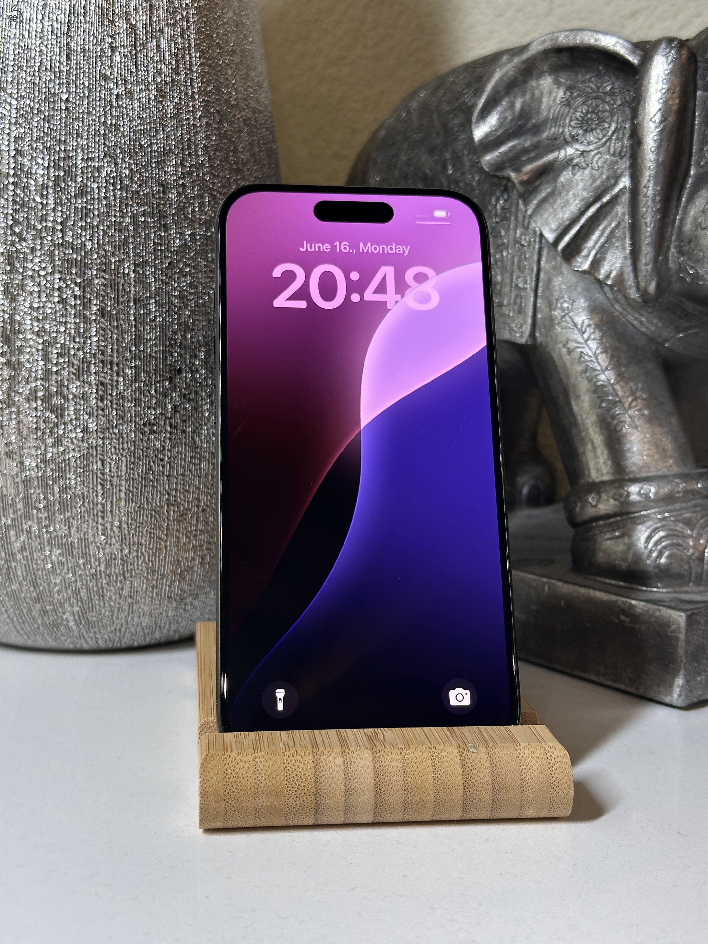 iPhone 15 Pro 256GB Fekete, Független - Garancia, Számla